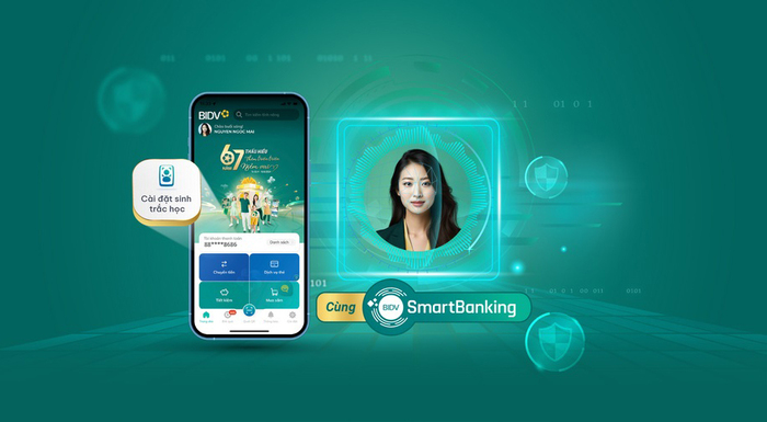 BIDV tự hào sở hữu hệ thống eKYC định danh trực tuyến trên ứng dụng BIDV SmartBanking giúp khách hàng mở tài khoản ngân hàng dễ dàng.