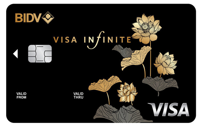 Thẻ tín dụng Visa quốc tế BIDV có nhiều ưu đãi đặc quyền dành cho chủ thẻ