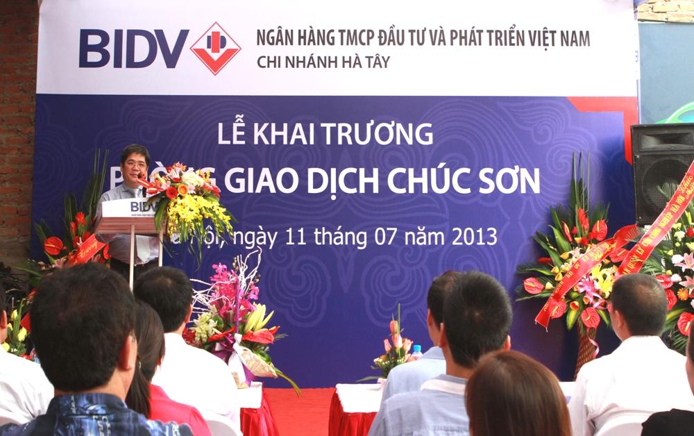 Chi nhánh BIDV Hà Tây