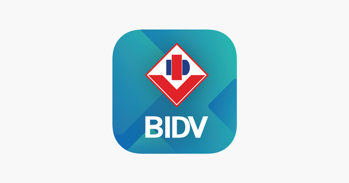 Biểu tượng ứng dụng BIDV SmartBanking trên App Store và CH Play