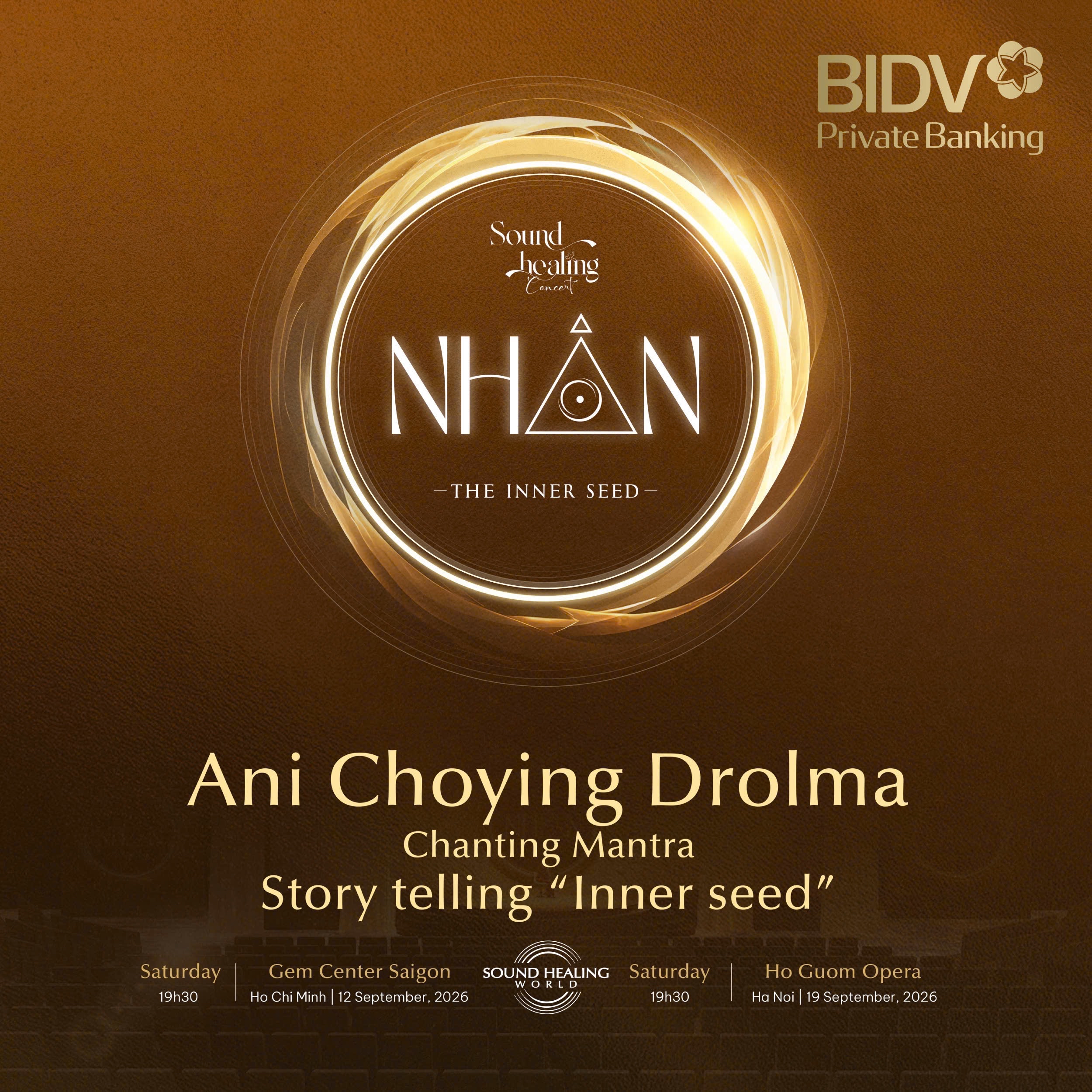 Săn vé Sound Healing Concert